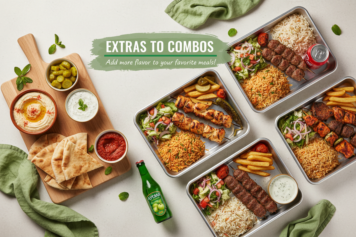 Add extra items to your combo