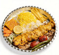 Chelo Joojeh Kebab (Chicken Kebab with Rice)