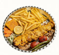 Joojeh Kebab without Rice (Chicken Kebab with Sides)
